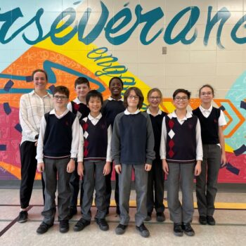 L'équipe 2024 de Génies en herbe de l'école Sainte-Anne